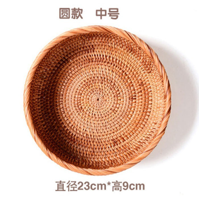 Handmade Vietnamese Wicker Candy Basket Set (3 Pieces)