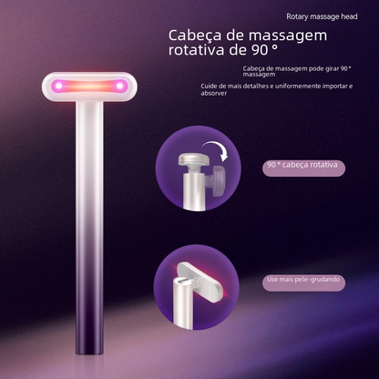 EMS Microcurrent Eye Beauty Device with Heating Function