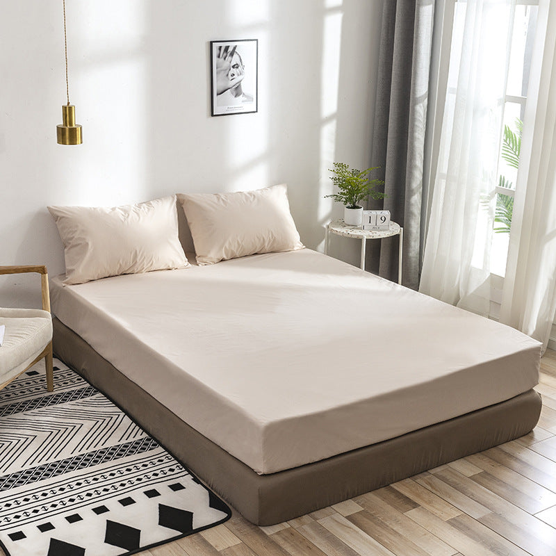 Waterproof Solid Color Dustproof Crib Mattress Cover