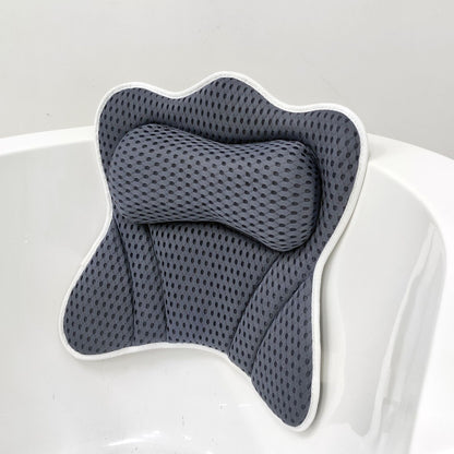 Butterfly Bathtub Pillow with Suction Cup Hook