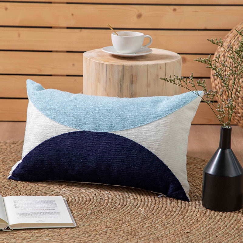 Embroidered Cotton Canvas Towel Pillowcase
