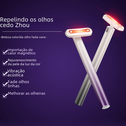 EMS Microcurrent Eye Beauty Device with Heating Function